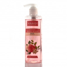 Увлажняющее средство для мытья рук с розой и жасмином, Hydrating Rose & Jasmine Hand Wash, Vaadi Herbals, Индия 250мл