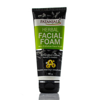 Пінка для вмивання з активованим вугіллям, Патанджалі , Activated Carbon Face Foam, Patanjali 60г