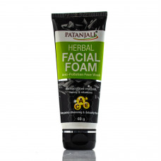 Пенка для умывания с активированным углем, Патанджали , Activated Carbon Face Foam, Patanjali 60г