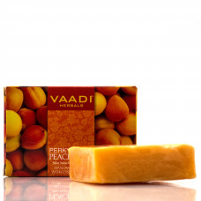 Мыло Персик Perky Peach Soap. Vaadi Herbals, Индия 75г