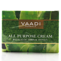 Універсальний крем з алое віра, медом та манжиштою Vaadi Herbals 150 г