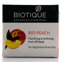 Биотик Био Персик Маска-пленка для лица для жирной и проблемной кожи (Biotique Bio Peach) 50 гр 