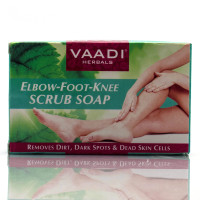 Скраб-мило для ліктів, колін та п'ят, Вааді , Elbow Foot Knee Scrub Soap, Vaadi , 75 г