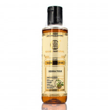 Травяной шампунь Кхади Хна и Тульси / Herbal Shampoo Henna Tulsi / 210 мл