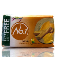 Мило з сандалом та куркумою / Sandal and Turmeric GODREJ No1, 100г