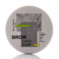 Фиксатор для бровей   Brow coco soap Royal Brow, 55 г