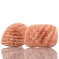 Силіконова щітка для очищення обличчя Silicone Facial Cleansing Brush Miniso 2 шт