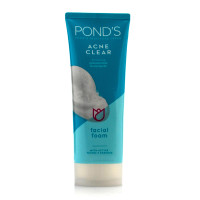 Пенка для умывания против акне, acne clear antiacne facial foam with active thymo-t essence Ponds 100гр