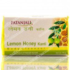Мыло для тела, Лимон и Мед, Патанджали , Lemon Honey Kanti Soap, Patanjali , 75 gr