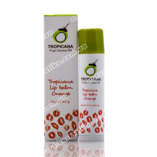 Бальзам для губ Tropicana Virgin Coconut Oil Lip Balm Orange