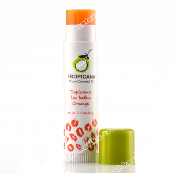 Бальзам для губ Tropicana Virgin Coconut Oil Lip Balm Orange