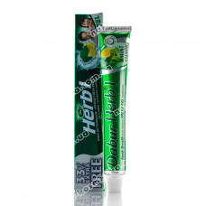 Зубная паста Мята + лимон, травяная  , Dabur Herb’l Mint & lemon , 80 г 