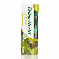 Зубная паста Ним, травяная, с зубной щеткой  , Dabur Herb’l Neem , 150 г 