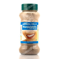 Аюрведичний зубний порошок / DANT Manjan - Dental Health, Herbal Hills / 40 гр