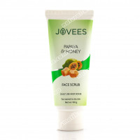 Скраб для обличчя Папайя та Мед Джовіс, Papaya Honey face scrub Jovees 100 г.