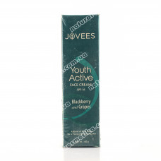 Омолаживающий крем с ежевикой СПФ 16 / Youth Active Cream SPF 16 Blackberry Grapes JOVEES / 60 г