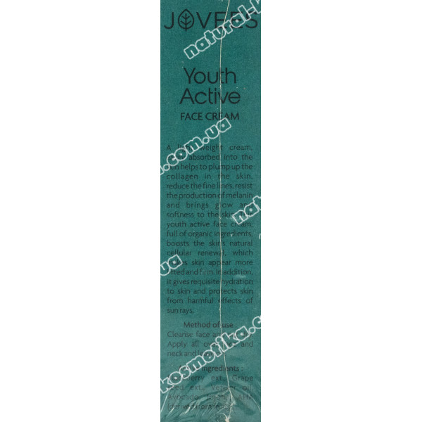 Омолаживающий крем с ежевикой СПФ 16 / Youth Active Cream SPF 16 Blackberry Grapes JOVEES / 60 г