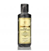 Безсульфатний шампунь, Амла та брінгарадж / Herbal Shampoo Amla & Bhringraj, Khadi / 210 мл
