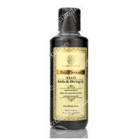 Безсульфатный шампунь, Амла и брингарадж / Herbal Shampoo Amla & Bhringraj, Khadi / 210 мл
