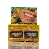 Відбілююча паста з гвоздикою та ананасом / Thai Kinaree Pineapple & Clove Herbal Toothpaste / 25 г