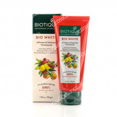 Крем для догляду за шкірою, Biotique Bio White Advanced Fairness Treatment Cream, 50гр.