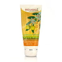 Гель для вмивання Патанджалі , Мед і лимон , Lemon Honey Facewash, Patanjali