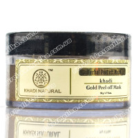 Відлущуюча маска для обличчя Khadi Herbal Gold Peel Off Mask "Золото Кхаді"