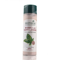 Освіжаючий тальк для тіла,Біо Сандал / Biotique Bio Basil and Sandalwood Refreshing Body Powder,150 г
