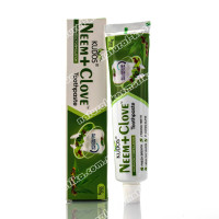 Отбеливающая зубная паста  ним Neem + Clove Toothpaste Kudos 100 г