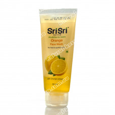 Гель для умывания с экстрактом апельсина, Шри Шри, Orange Face Wash, Sri Sri Ayurveda 60 мл