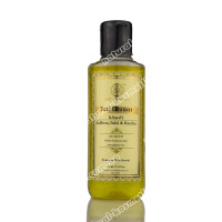Трав'яний шампунь Шафран, Тулсі та Рітха, Saffron Reetha Tulsi herbal shampoo, Khadi, 210 мл