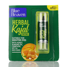 Подводка-каджал Blue Heaven Herbal Kajal Mini 1.1 г для четкого и устойчивого макияжа
