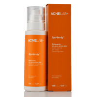 эффективный спрей для тела против акне, высыпаний и воспалений  Spotbody Body spray for acne-prone skin ACNELAB+ 150 ml