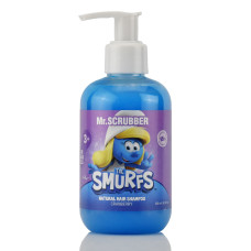 Натуральный детский шампунь для волос с ароматом клюквы 3+ лет Mr.SCRUBBER The Smurfs Natural Kids Hair Shampoo Cranberry 200 ml
