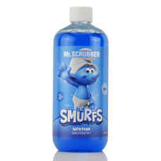 Натуральная пена для ванны то 3-х лет Mr.SCRUBBER The Smurfs Bath Foam Smurfberry 400 мл – пушистая ягодная пена