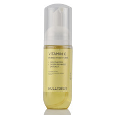 Пінний тонер для сяйва шкіри з вітаміном С HOLLYSKIN Vitamin C Bubble Face Toner 150 мл – освіження, тонізація та природне сяйво