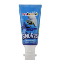 Детская зубная паста от 3-х лет Mr.SCRUBBER Solident Kids The Smurfs Forest Berries Toothpaste 50 мл – эффективная защита от кариеса