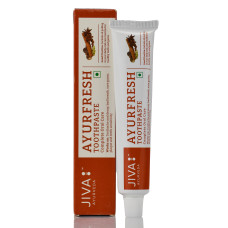 Аюрведична зубна паста Jiva Ayurfresh Complete Oral Care 100 г - комплексний догляд для здорових зубів і свіжого подиху