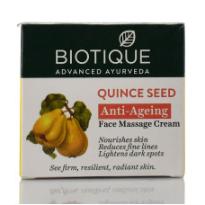 Массажный крем для лица Biotique Bio Quince Seed Massage Cream, 50 г  