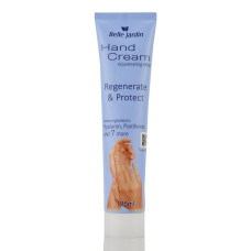 Восстанавливающий крем для рук с гиалуроновой кислотой и пантенолом, Belle Jardin Hand Cream rejuvenating effect Regenerate & Protect 125 мл