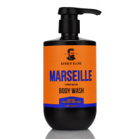 Парфумований чоловічий гель для душу Marseille Barber Blend, 500 мл - аромат: грейпфрут, рожевий перець, ялівець, мускус