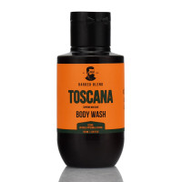 Парфумерний чоловічий гель для душу Toscana для чоловіків Barber Blend, 100 мл - аромат: кедр, ветивер, пачулі, цитрус