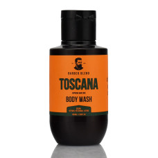 Парфюмерный мужской гель для душа Toscana для мужчин Barber Blend, 100 мл - аромат: кедр, ветивер, пачули, цитрус