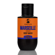 Парфумований чоловічий гель для душу Marseille Barber Blend, 100 мл - аромат: грейпфрут, рожевий перець, ялівець, мускус