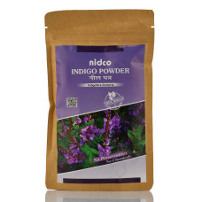 Натуральный растительный краситель для волос, Басма Indigo Powder NIDCO 100 г