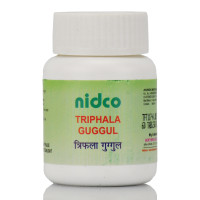 Трифала Гуггул Nidco Triphala Guggul 60 таб — аюрведическое очищение организма и поддержание метаболизма
