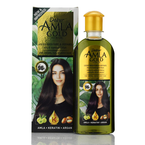 Масло для волос Амла Голд Дабур, Dabur Amla Gold Hair Oil, 200 мл