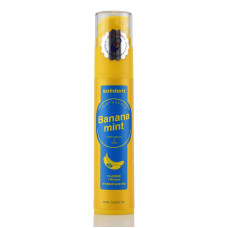 Зубная паста со вкусом банана для взрослых и детей 6+Solident Banana Mint Toothpaste With Fluoride 1450 ppm 60 ml