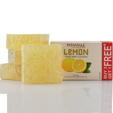 Аюрведическое мыло с лимоном Патанжали Lemon Body Cleanser Patanjali  4х 125г