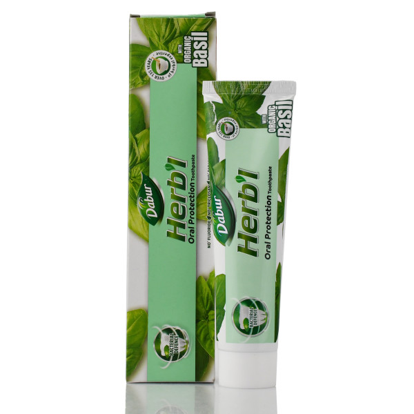 Зубная паста базилик Dabur Herbl Basil 150г